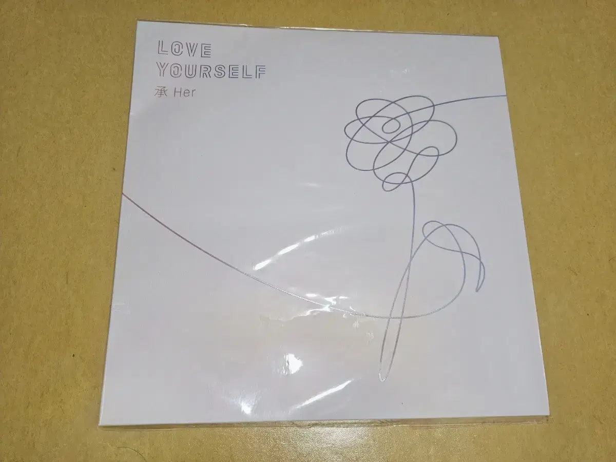 미개봉 방탄소년단 럽셀 LOVE YOURSELF HER LP 엘피